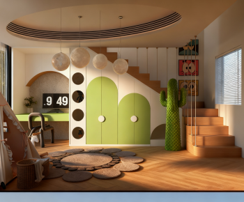 Modern Boy's Room And Son's Room-ID:154318819