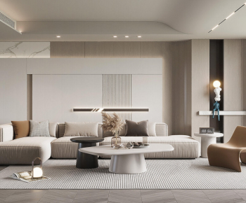 Modern A Living Room-ID:937388906