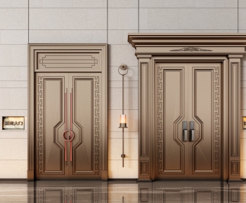 New Chinese Style Gate-ID:830701115