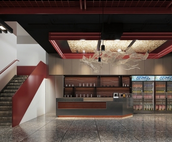 Industrial Style Hot Pot Restaurant-ID:349378117