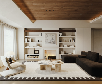 Modern A Living Room-ID:449424989