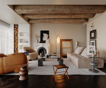 Modern A Living Room-ID:102365029