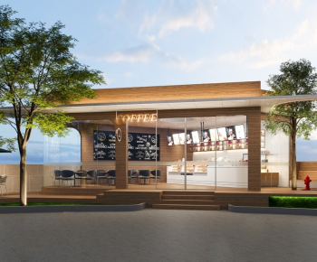 Modern Appearance Of Commercial Building-ID:779047011