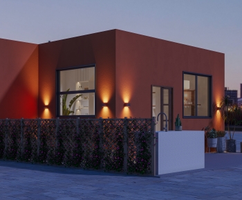 Modern Facade Element-ID:409550913