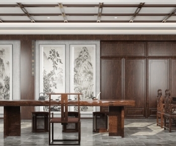 Chinese Style Manager's Office-ID:289299967