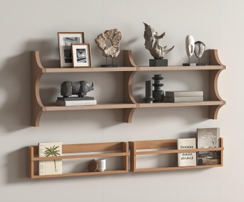 Wabi-sabi Style Bookshelf-ID:393691164