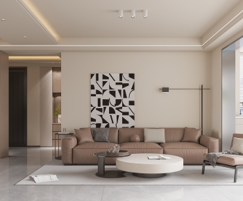 Modern A Living Room-ID:450155023