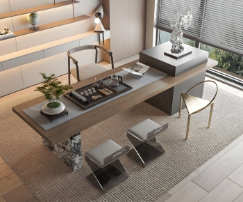 Modern Tea Tables And Chairs-ID:285547022