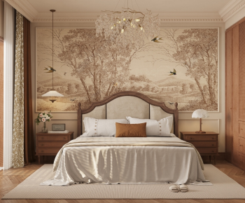 American Style Bedroom-ID:140682945