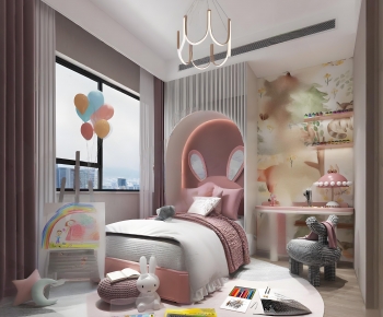 Modern Girl's Room Daughter's Room-ID:491850424