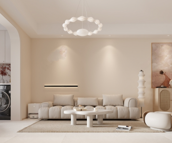Modern A Living Room-ID:372049096