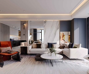 Modern A Living Room-ID:903832911