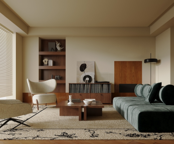 Modern A Living Room-ID:656928064