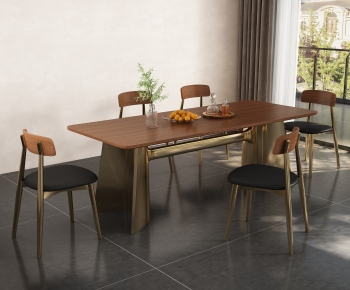 Modern Dining Table And Chairs-ID:512321033