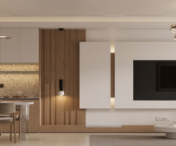 Modern A Living Room-ID:247359998