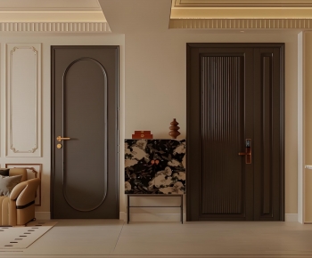 French Style A Living Room-ID:553374056