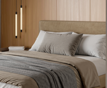 Modern Double Bed-ID:346076979