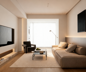 Modern A Living Room-ID:425569063