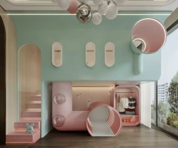 Modern Girl's Room Daughter's Room-ID:644452104