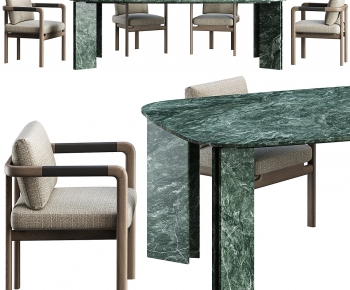 Modern Dining Table And Chairs-ID:686511046