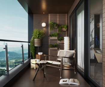 Modern Leisure Balcony-ID:558074008