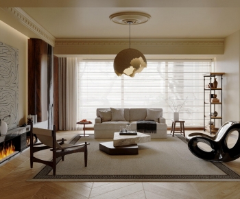 Modern A Living Room-ID:676009899