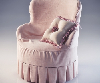 French Style Single Sofa-ID:372927904