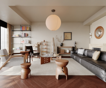 Modern A Living Room-ID:268282893