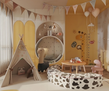 Modern Children's Room Activity Room-ID:168253909