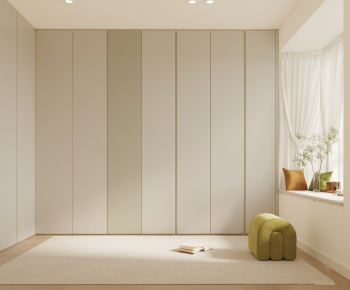 Modern Clothes Storage Area-ID:177041052