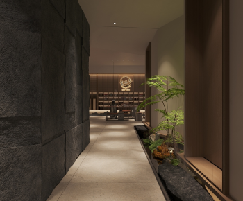 New Chinese Style Teahouse Tea House-ID:594738967