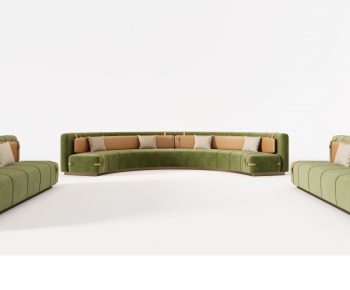 Modern Curved Sofa-ID:665942914