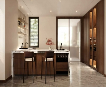 New Chinese Style Dining Room-ID:321620949