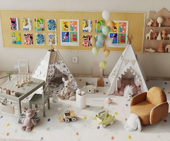 Modern Children's Table/chair-ID:229146003