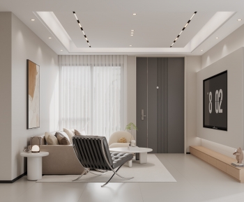 Modern A Living Room-ID:917262083