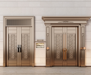 New Chinese Style Gate-ID:796355965