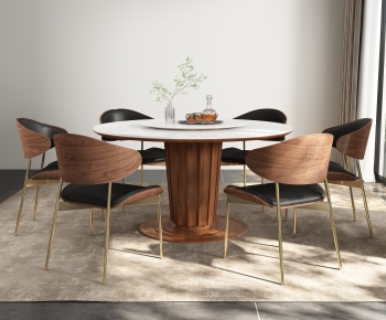 Modern Dining Table And Chairs-ID:100356103