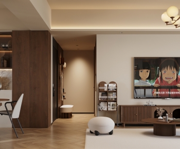 Modern A Living Room-ID:759315974