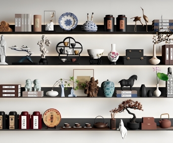 New Chinese Style Decorative Set-ID:679320106