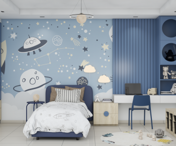 Modern Boy's Room And Son's Room-ID:101356036