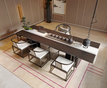 New Chinese Style Tea Tables And Chairs-ID:799206028