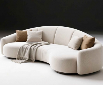 Modern Curved Sofa-ID:244824897