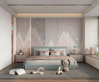 Modern Girl's Room Daughter's Room-ID:410568008