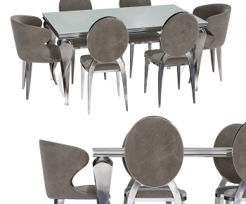 Modern Dining Table And Chairs-ID:145874988