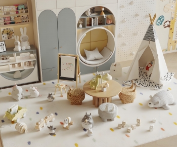 Modern Children's Table/chair-ID:687519073