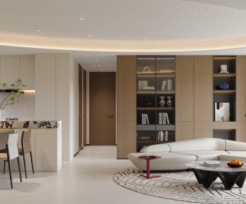 Modern A Living Room-ID:847613104