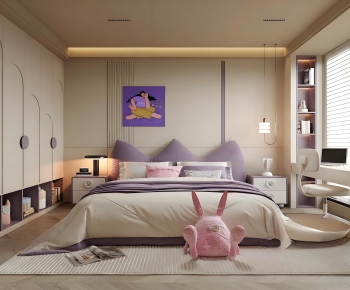 Modern Girl's Room Daughter's Room-ID:255305051