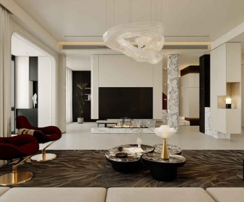 Modern A Living Room-ID:230737924