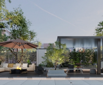 Modern Courtyard/landscape-ID:236463078