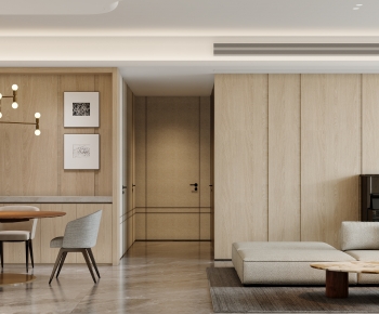 Modern A Living Room-ID:583259113